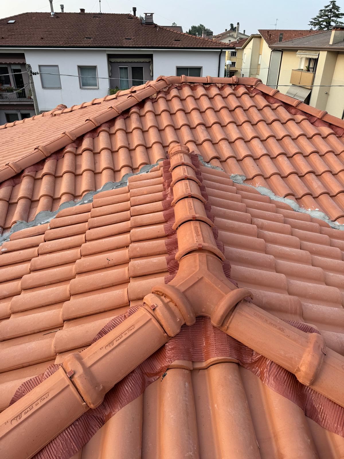 Copertura e rifinitura villa