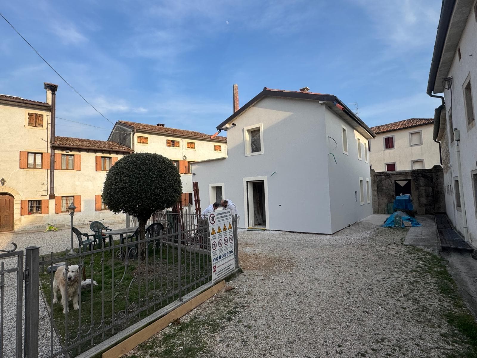 Rinnovo facciata di casa indipendente